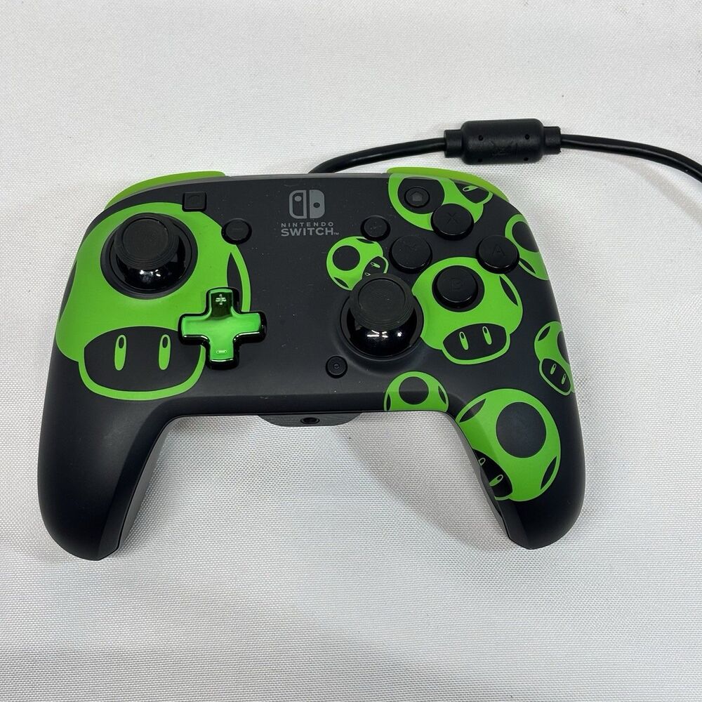 PDP Rematch Wired Gaming Controller for Nintendo Switch Glow in Dark - Tested